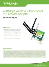 TP-LINK TL-WDN4800 产品宣传页