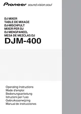 Pioneer Professional DJ Mixer DJM-400 DJM400 User Manual
