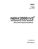 NEC NEAX2000 IVS2 Справочник Пользователя