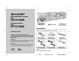Sharp CD-G15000 用户手册
