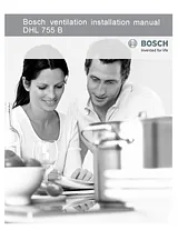 Bosch DHL 755 B 사용자 설명서