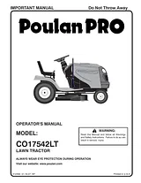 Poulan 412492 Manual Do Utilizador