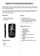 Nokia E6-00 A00002824 User Manual