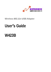 Netronix Inc W423B Manual Do Utilizador