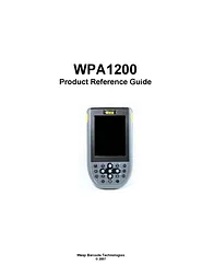 Wasp Bar Code WPA1200 Manuel D’Utilisation