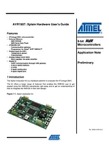 Atmel XMEGA-A1 Xplained Evaluation Board ATAVRXPLAIN ATAVRXPLAIN Техническая Спецификация