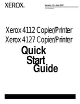 Xerox 4112 Manuel D’Utilisation