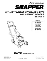 Snapper LW359T Manual Do Utilizador