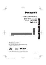 Panasonic DVD-S700 Руководство По Работе