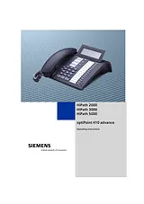 Siemens HIPATH 3000 ユーザーズマニュアル