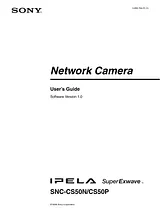 Sony SNC-CS50P Manual Do Utilizador