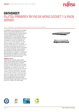 Fujitsu RX100 S6 LKN:R1006S0002ZA Data Sheet