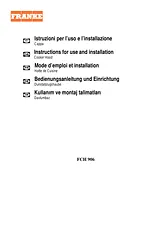 Franke Consumer Products FCH 906 User Manual
