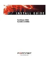 Fortinet fortigate-100a Installationsanweisungen