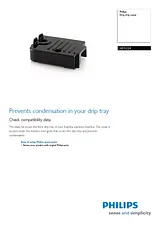 Philips Drip tray cover HD5224 HD5224/01 Prospecto