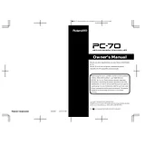 Roland PC-70 Manuale Utente
