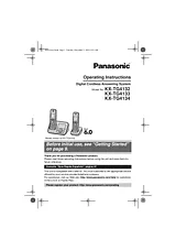 Panasonic KX-TG4134 Справочник Пользователя