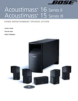 Bose Acoustimass 15 SERIES III Manual De Usuario