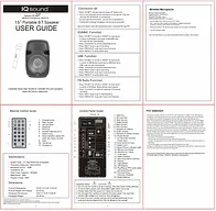 General Sound Corporation SP-88BT Manual De Usuario