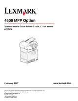 Lexmark C772 Справочник Пользователя