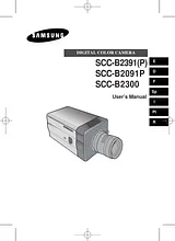 Samsung SCC-B2091P Manual Do Utilizador