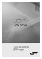 Samsung 27,5" HDTV-näyttö urheilufaneille Manual Do Utilizador