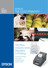 Epson TM-U220 C31C518653 Benutzerhandbuch