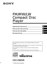 Sony CDX-C8850R Manuale Utente
