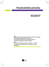 LG W2294T-PF User Manual