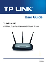 TP-LINK TL-WR2543ND Справочник Пользователя