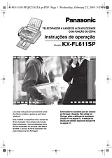 Panasonic KXFL611SP Mode D’Emploi