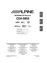 Alpine CDA-9856 사용자 설명서
