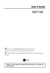 LG M4714C-BA Owner's Manual