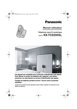 Panasonic KXTCD202SL Guía De Operación