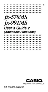 Casio fx-991MS 用户手册