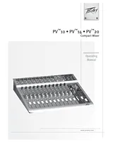 Peavey PV20 Manual Do Utilizador