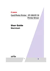 Canon CP-10 Справочник Пользователя