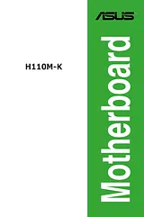 ASUS H110M-K Manual Do Utilizador