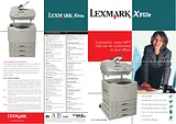 Lexmark X912e Folheto