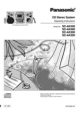 Panasonic SC-AK200 Benutzerhandbuch