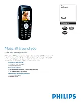 Philips CTS660BLK Specification Guide