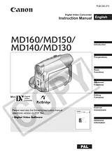 Canon MD150 用户手册