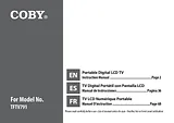 Coby TFTV791 User Manual