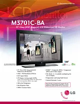 LG M3701C-BA Guia De Especificação