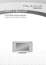 Olevia LT26HVE Series Manual Do Utilizador