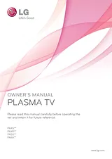 LG 50PA6500 Owner's Manual