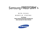 Samsung Freeform 4 Manual De Usuario