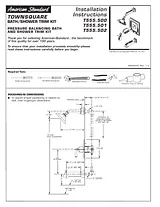American Standard T555.502 Manuale Utente