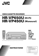 JVC HR-VP450U User Manual