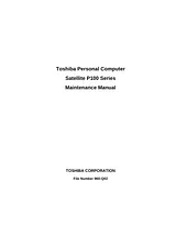 Toshiba satellite p100 Справочник Пользователя